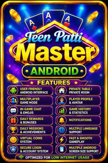 Teen Patti Master new version app screen